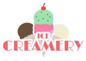 Ice Creamery Logo